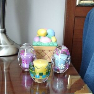 Decorative Easter Egg Candles